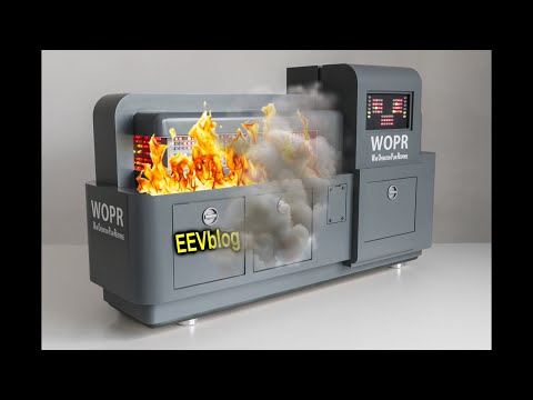 EEVBlog WebNX Data Center Server FIRE!