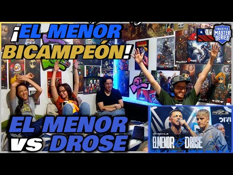 🔴COLOMBIANOS REACCIONAN a EL MENOR vs DROSE - ¡EL MENOR BICAMPEÓN! [FMS CHILE 2024/2025]
