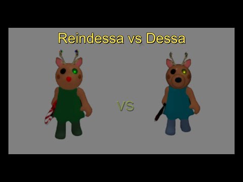 Dessa vs Reindessa Jumpscares | Roblox Piggy RP
