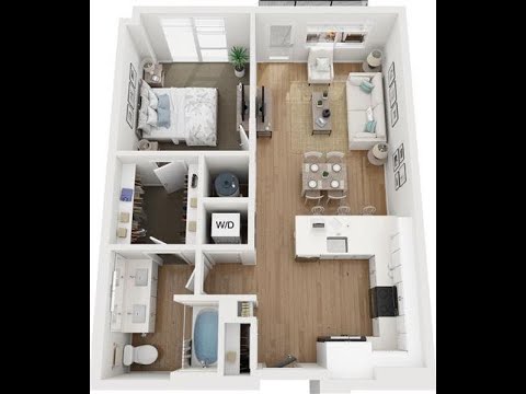 B1 - 1 Bed 1 Bath - 733sq/ft