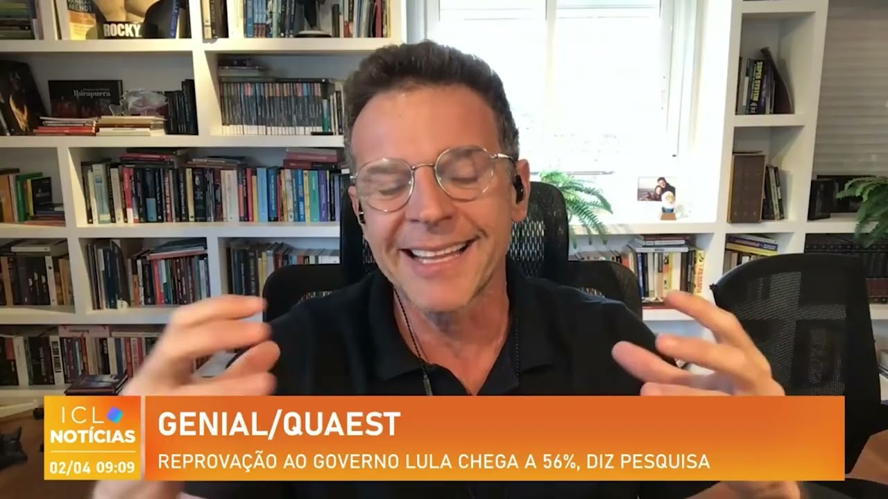 Eduardo Moreira analisa pesquisa Quaest que mostra cenário complicado para o governo Lula