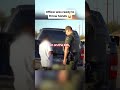 He Wasn't Expecting That #shorts #police #funny
