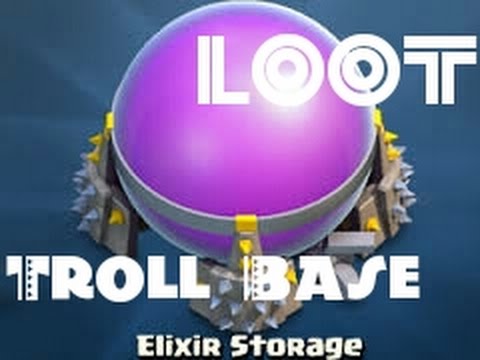 Troll Base||Loot||Town Hall 9||
