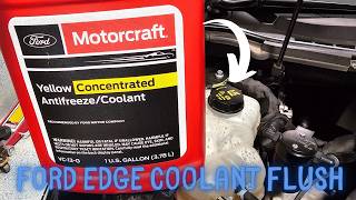 Replacing Ford’s Orange Coolant with Motorcraft Yellow – 2.7 EcoBoost Coolant Flush.