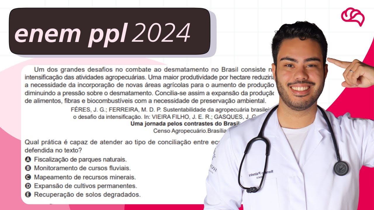 Resolução em Vídeo — Questão 59 ENEM 2024 PPL