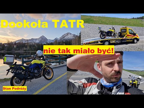 Around the Tatra Mountains by motorcycle