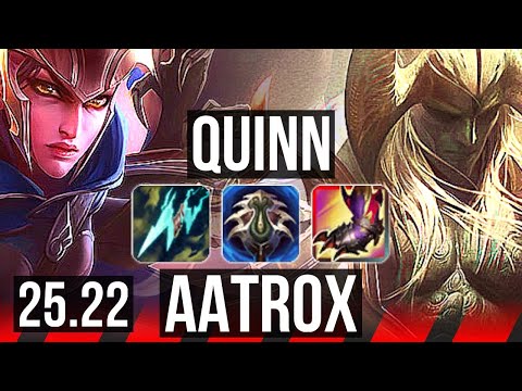 QUINN vs AATROX (TOP) | KR Master | 25.22