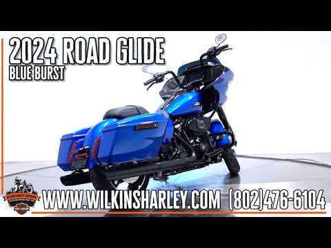 2024 Harley-Davidson Road Glide in Blue Burst