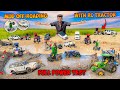I Build A Mud Offroading Track For Rc Tractor Cars Mud Offroading With Rc Tractor