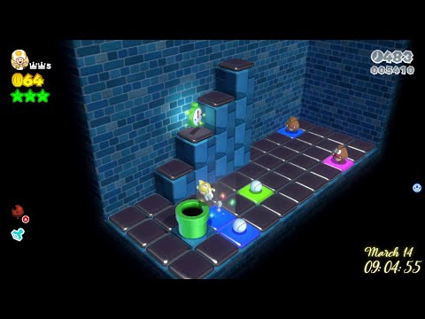 [TAS] Switch SM3DW 2-4 3 stars *read desc*