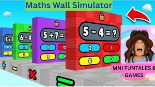 🔢 Math Wall Simulator – Can You Pass the Wall? | MNI FUNTALE & GAMES