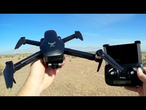 Обзор полетных испытаний дрона с двухосным подвесом ZLRC SG906 GPS Pro с камерой FPV