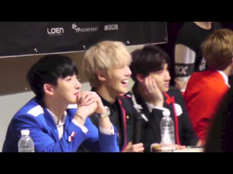 150524 몬스타엑스 Monsta X 종로팬싸 (Minhyuk/Wonho focus)