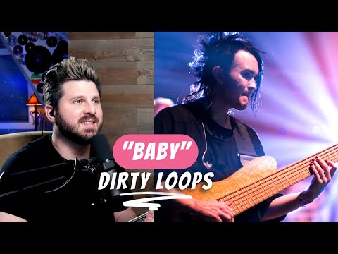 Bass Teacher REACTS | "Baby" - Dirty Loops | Henrik Linder