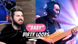 Download lagu Bass Teacher REACTS | 'Baby' - Dirty Loops | Henrik Linder mp3