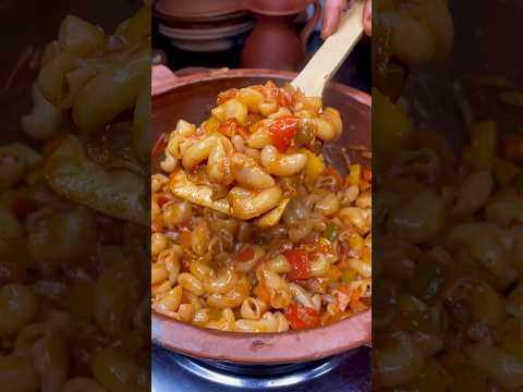 Феттучини с лимонными овощами