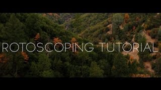 After Effects Tutorial - Roto Brush Tool