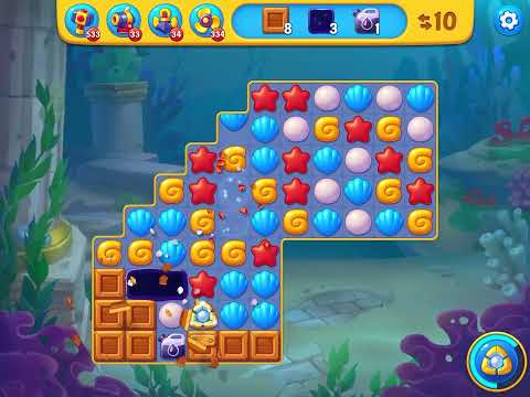 Fishdom level 7951 no boosters フィッシュダム ノーマル [Friend's]