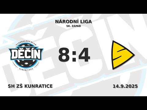 Sestřih utkání Národní ligy Děčín vs. Start98