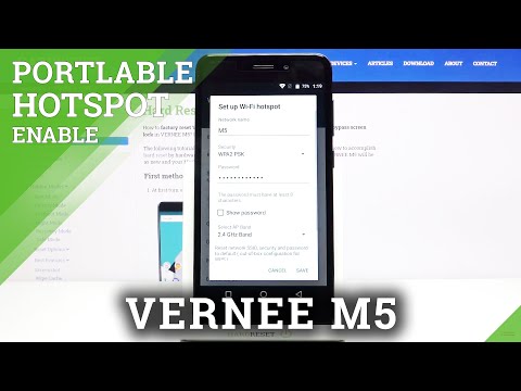 How to Enable Portable Hotspot in VERNEE M5 – Activate Wi-Fi Sharing