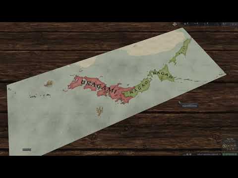 Warring States 1568-3001 In Under 1 min!| Crusader Kings 3 Timelapse | Shogunate Mod #shorts