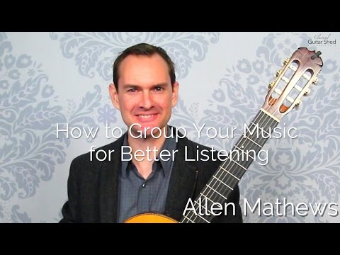 Repertoire Sets: How to Group Your Music for Better Listening