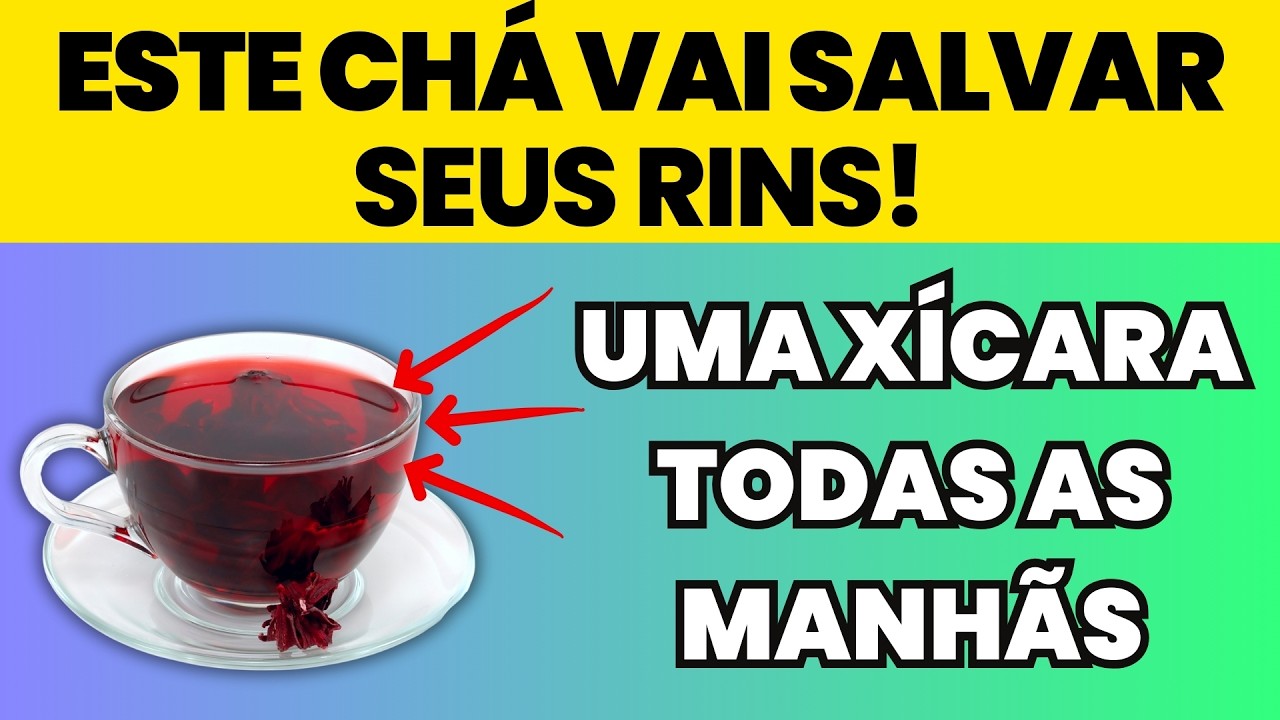 Este chá CURA seus RINS e reduz a CREATININA em tempo recorde!