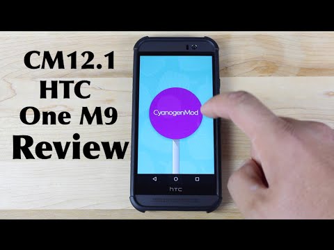 CyanogenMod 12.1 CM12.1 HTC One M9 Review