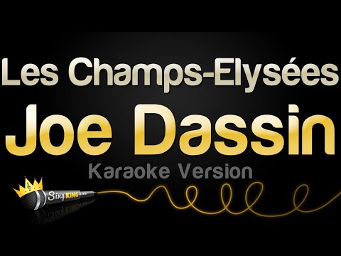 Joe Dassin - Les Champs-Elysées (Karaoke Version)