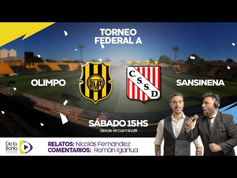 (EMOCIONANTE) RESUMEN DE OLIMPO 3 SANSINENA 0 (FECHA 7 FEDERAL A)