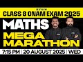 Class 8 Onam Exam Maths MEGA MARATHON Xylem Class 8