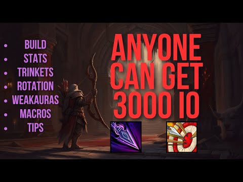 MM Hunter Dark Ranger Mythic+ DPS Guide! | Best Talents, Stats, Gear, Rotation for 6M+ DPS