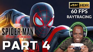 SPIDERMAN MILES MORALES PS5 Gameplay Walkthrough Part 4 - Full Game