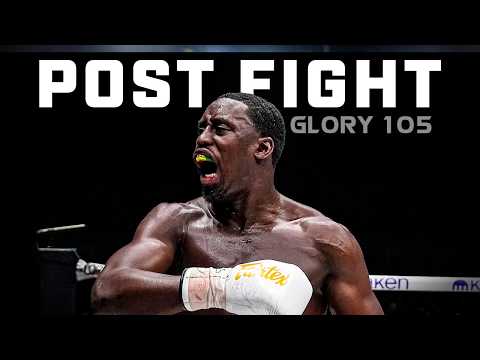 Kromah Post Tournament Semi-Finals Interview | GLORY 105