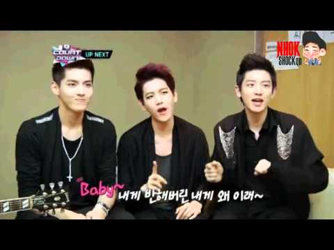 [720p] 130704 EXO (Baekhyun Kris Chanyeol) - Ring Ding Dong BackStage @ M! Countdown