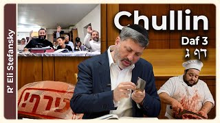 Daf Yomi Chullin Daf 3 by R' Eli Stefansky