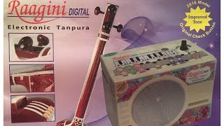 Video thumbnail for Raagini digital electronic tanpura quick review by DinoRinoRawr