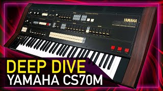 Video thumbnail for Yamaha CS70M: Live Deep Dive of the Most Advanced Analog Synth Yamaha Ever Made! by Vulture Culture