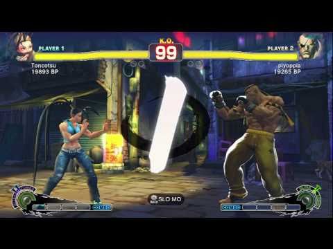 AFG [Sagat] vs Toncotsu [Ibuki] SSF4 Japanese Online Ranked Matches - Xbox Live