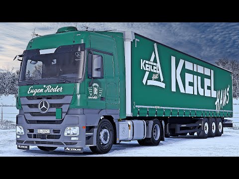 4K | ETS2 1.46 | Promods | Mercedes Actros MP3 | Valenciennes 🇫🇷 - Cologne 🇩🇪