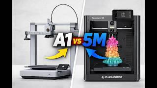 Bamboo Lab A1 Vs My Flash Forge Adventure 5M. A beginners thoughts