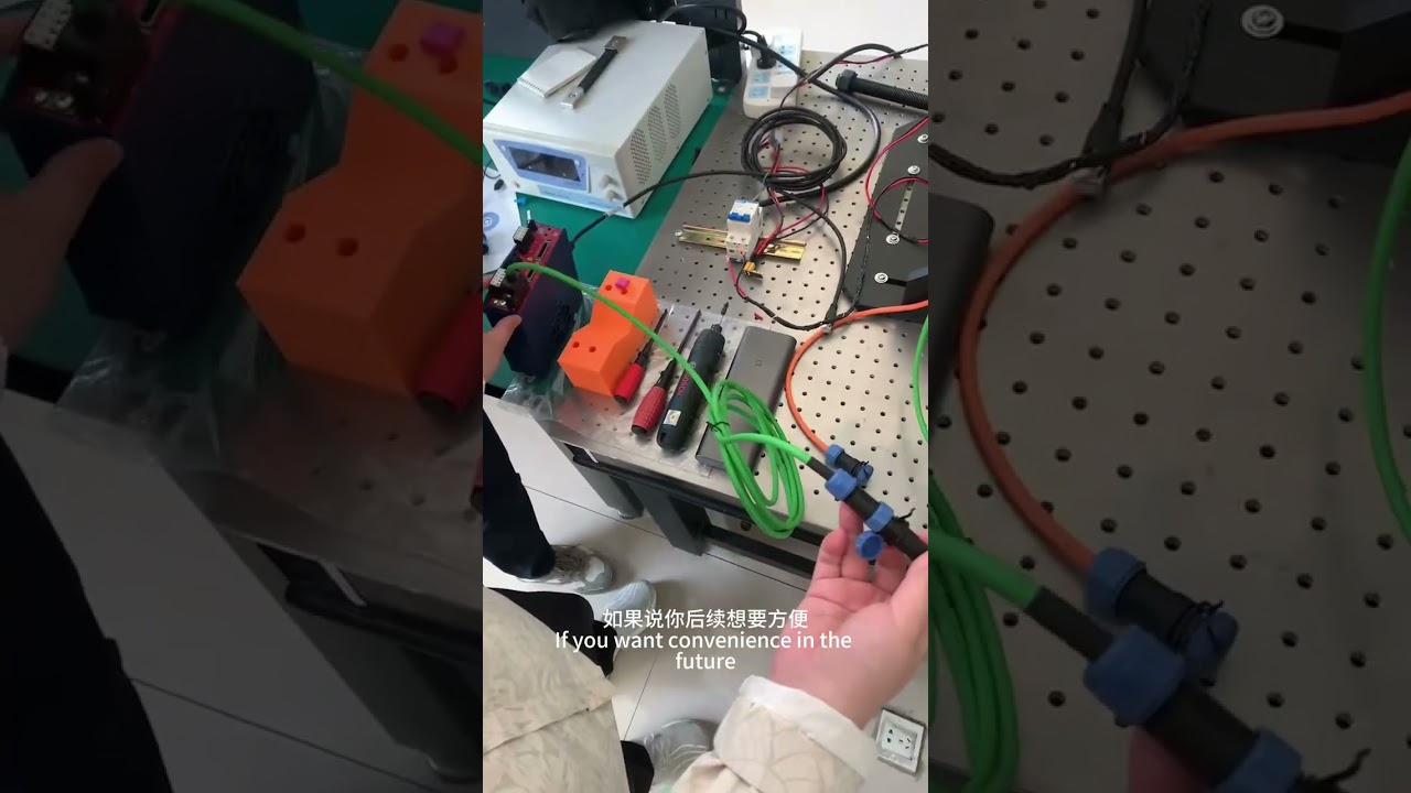 Robotic Rotary Actuator wire output method display