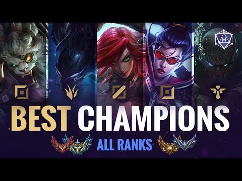 ALL RANKS! BEST Champions for EVERY Role in Season 12 | League of Legends
