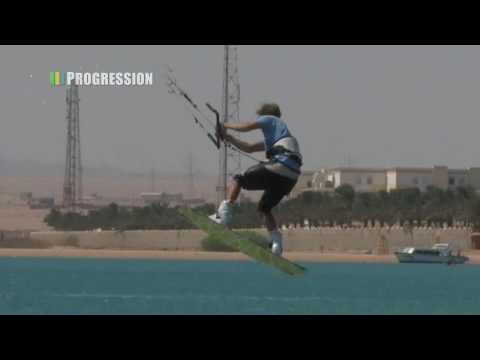 Back Roll to Toeside (Unhooked) - Kitesurfing Trick Terminology - Progression