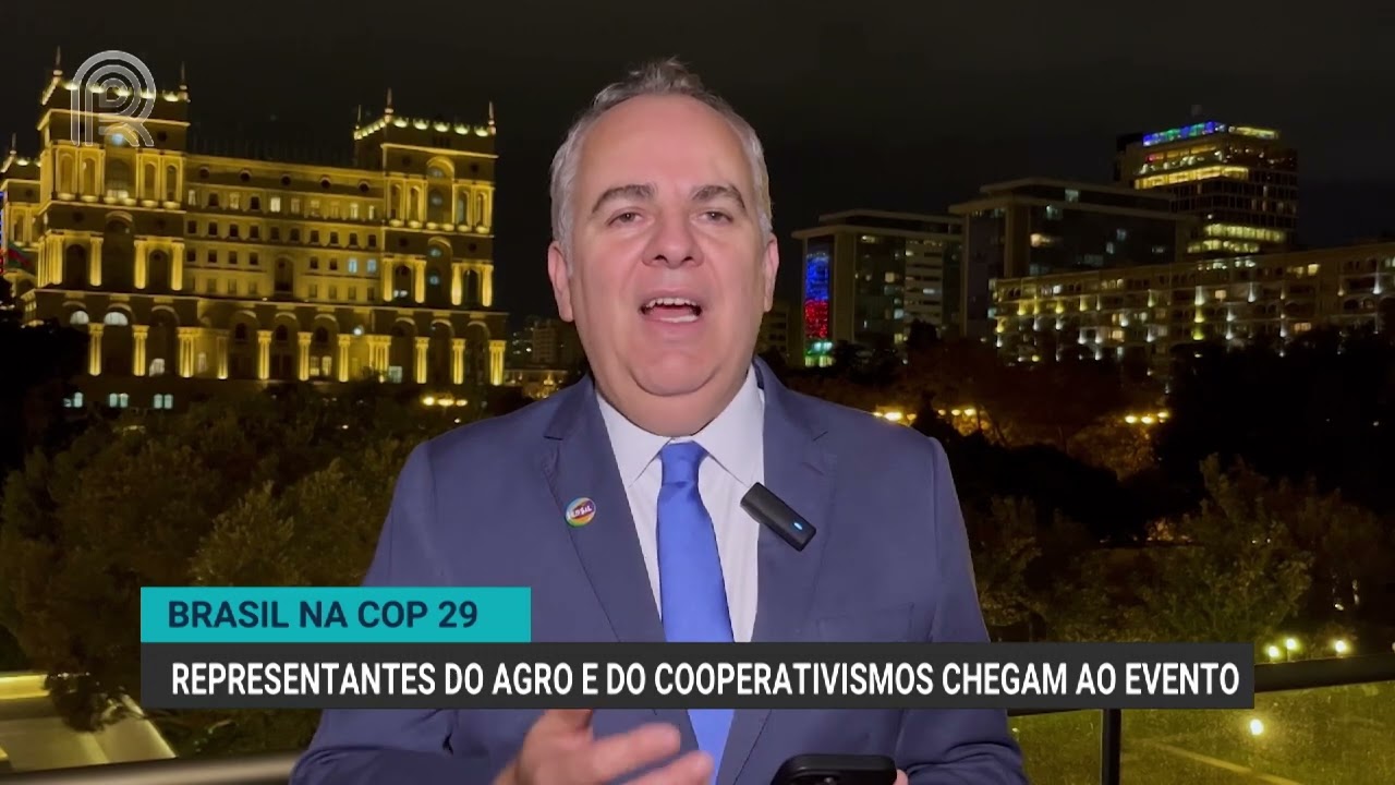 Brasil na COP29 | Representantes do agro e do cooperativismo chegam ao evento