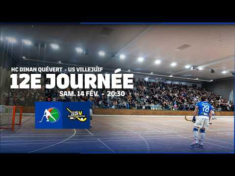 Championnat de France : J14 / N1 Elite 2025/2026 :  HC Dinan Quévert  -  Villejuif
