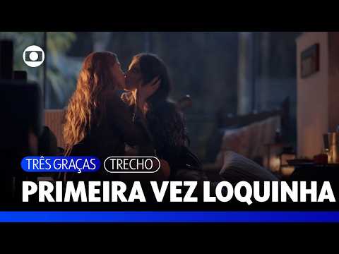 Lorena and Juquinha experience their first night of love in the mountain house | Três Graças | TV...