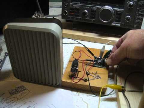 RADIO NETHERLANDS on a Simple Homemade Short Wave Receiver
