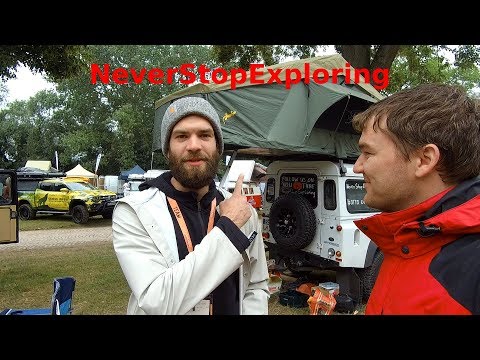 FootlooseTraveller - DZF 2018 - NeverStopExploring, my Landlord at Dachzeltfestival
