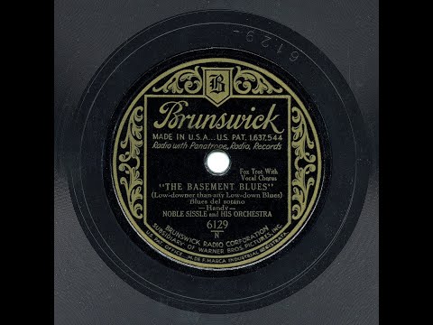 Noble Sissle And His Orchestra - Basement Blues (Bechet and Ladnier)!!